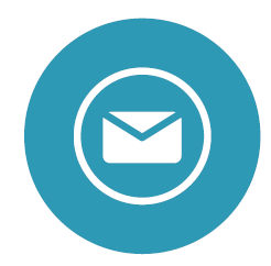En ikon av en e-post, som symboliserar elektronisk kommunikation via mejl